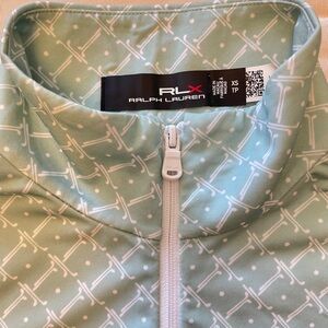 Ralph Lauren Women's Mint Patterned Ski Jacket